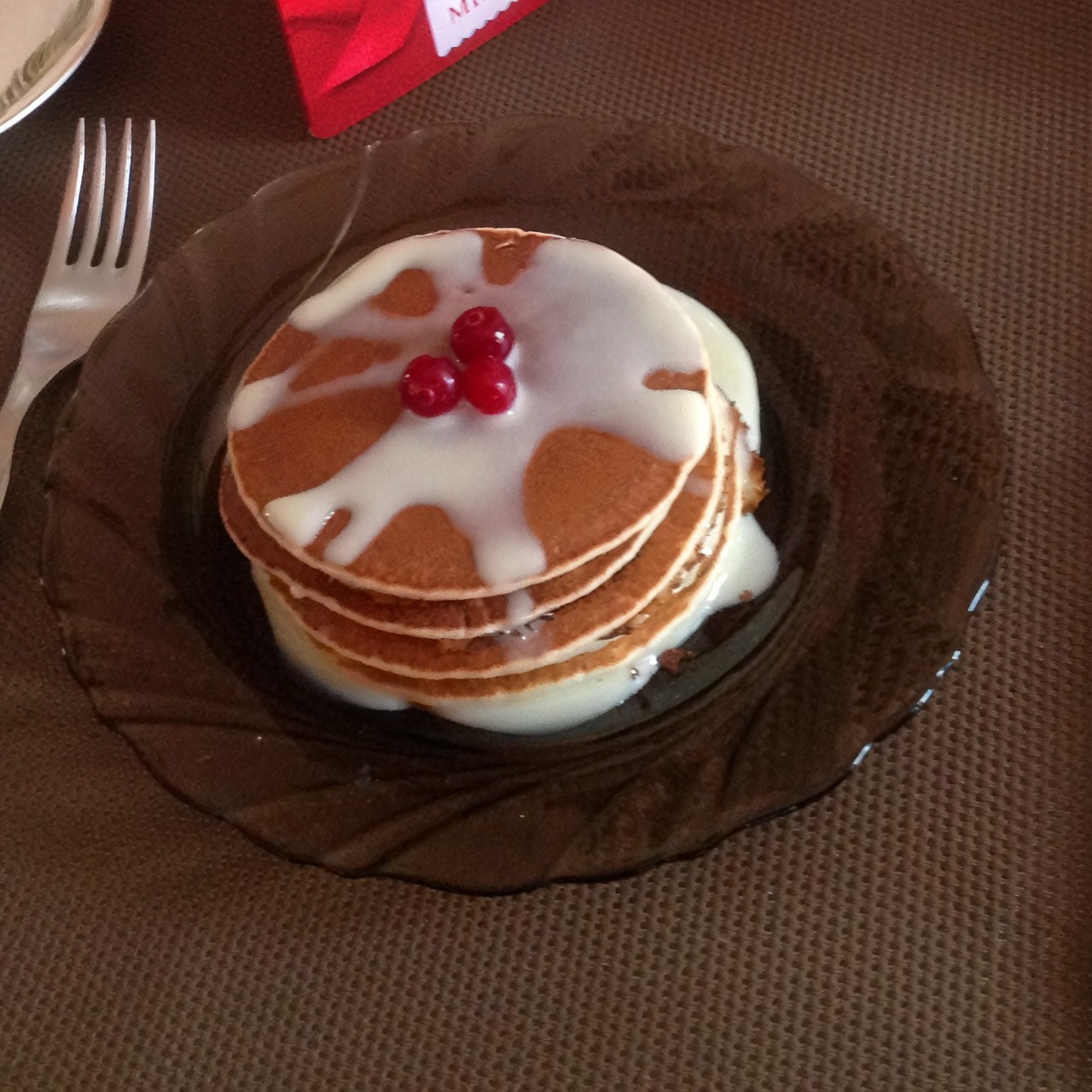 Американские блинчики с ванильным сахаром