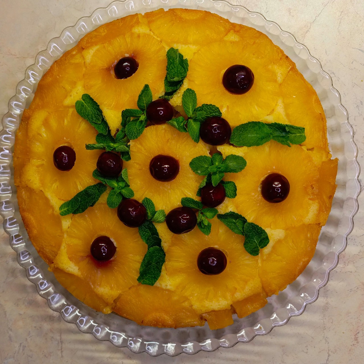 Ананасовый пирог-перевертыш