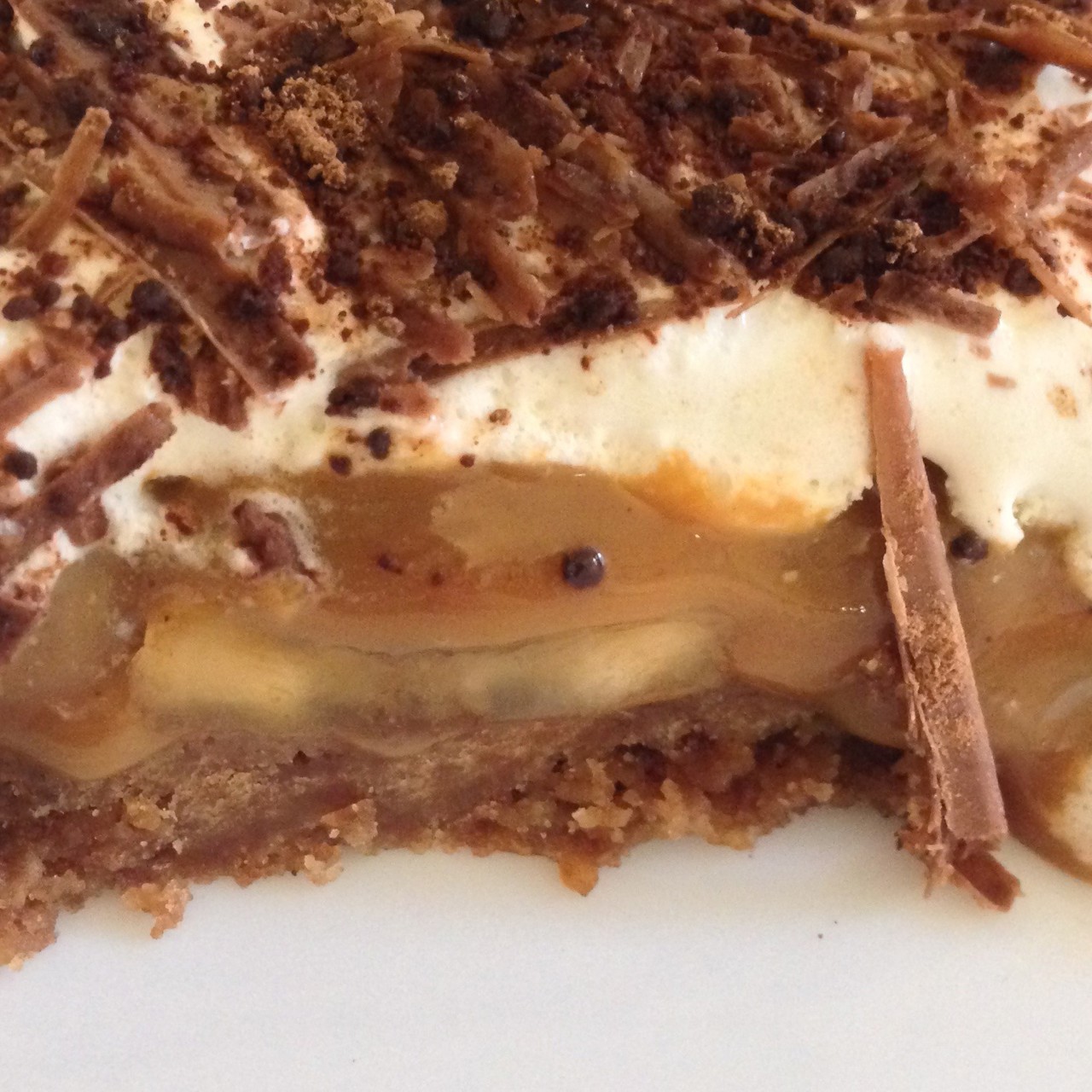 Английский банановый торт