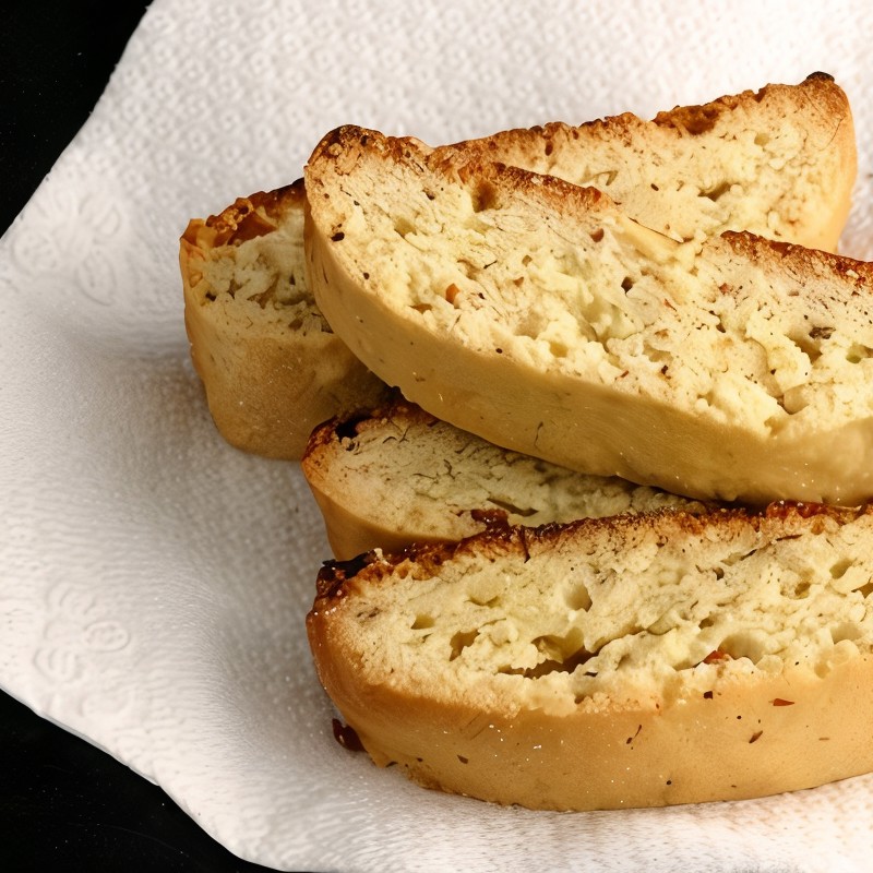 Анисовые бискотти с лимонной цедрой