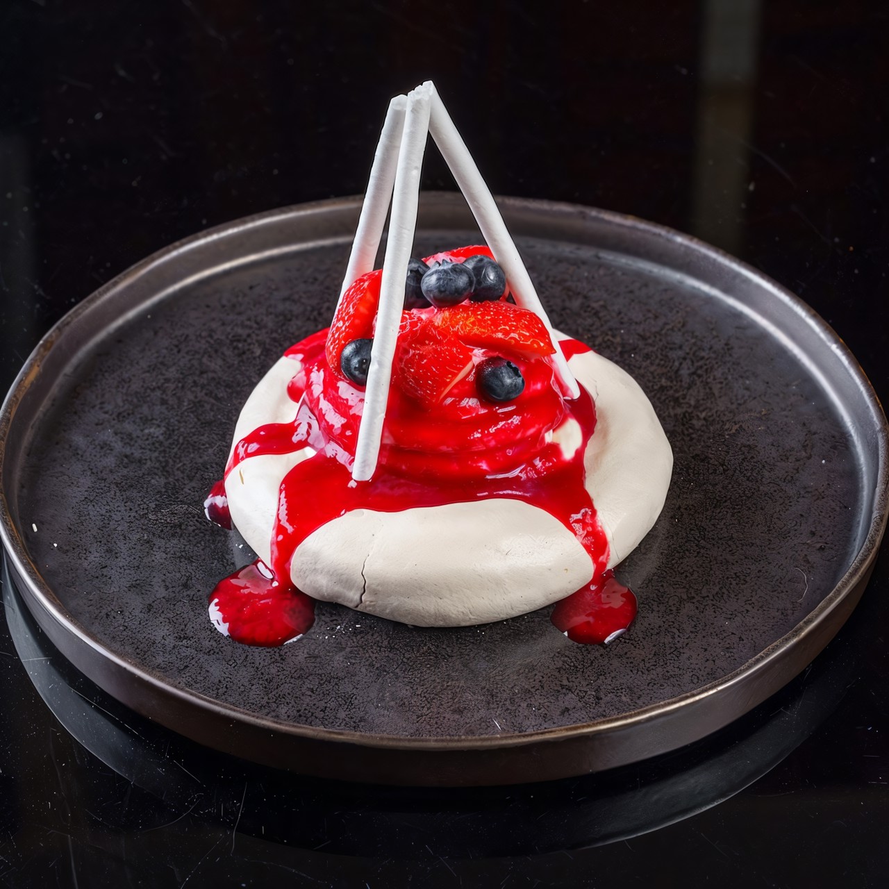 «Анна Павлова» со свежими ягодами