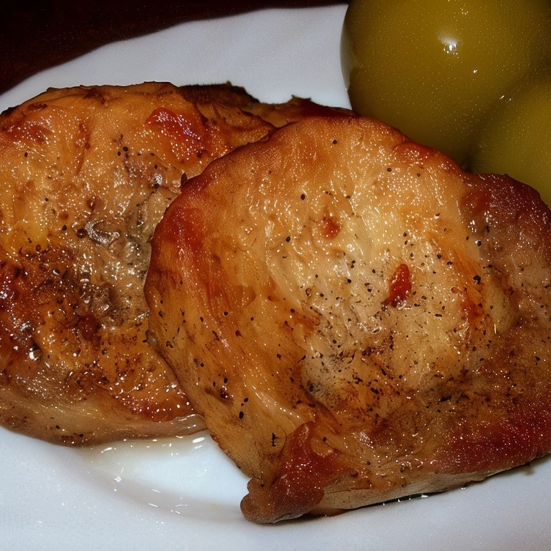 Антрекот в томатном соке