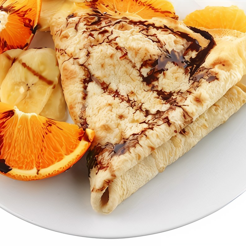 Апельсиново-шоколадные блины