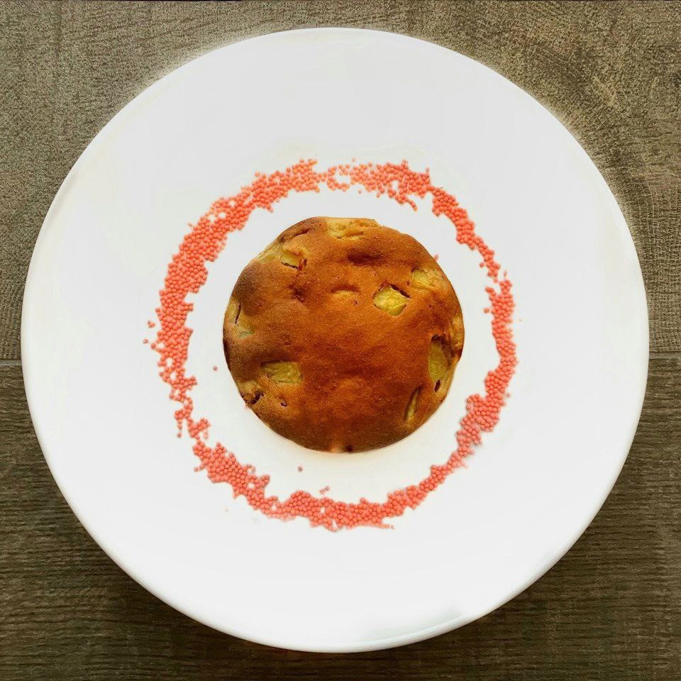 Апельсиновые печенья с нектаринами