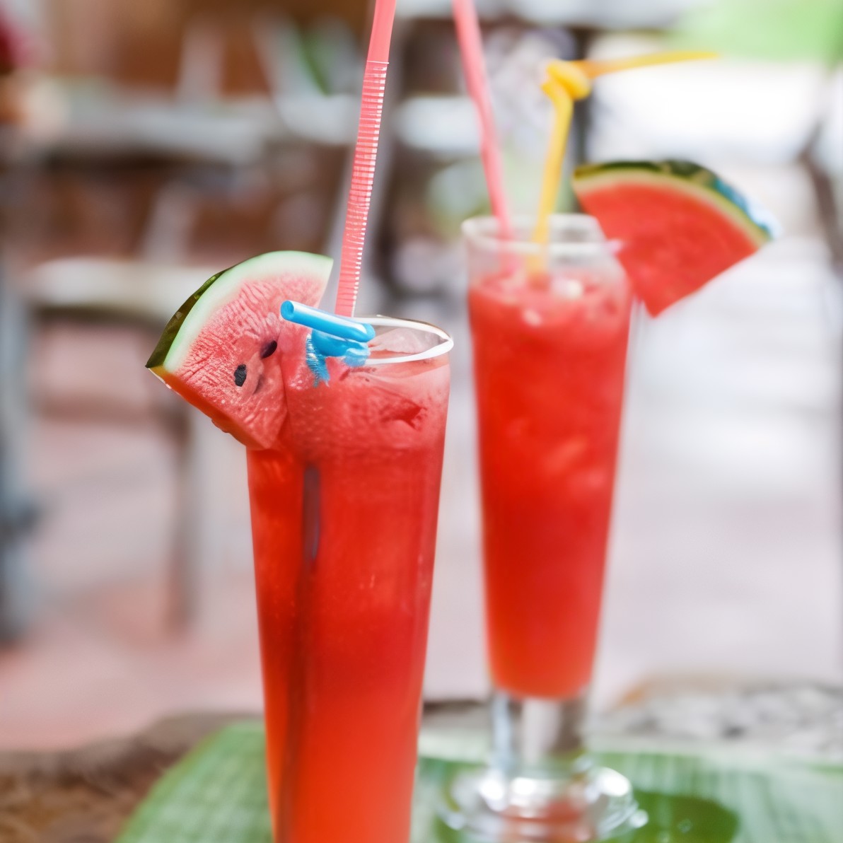 Арбузно-имбирный коктейль