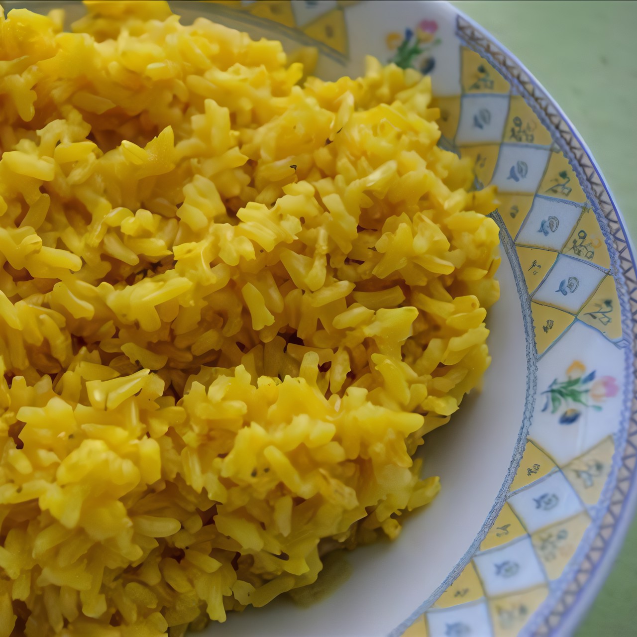 Ароматный рис на сковородке