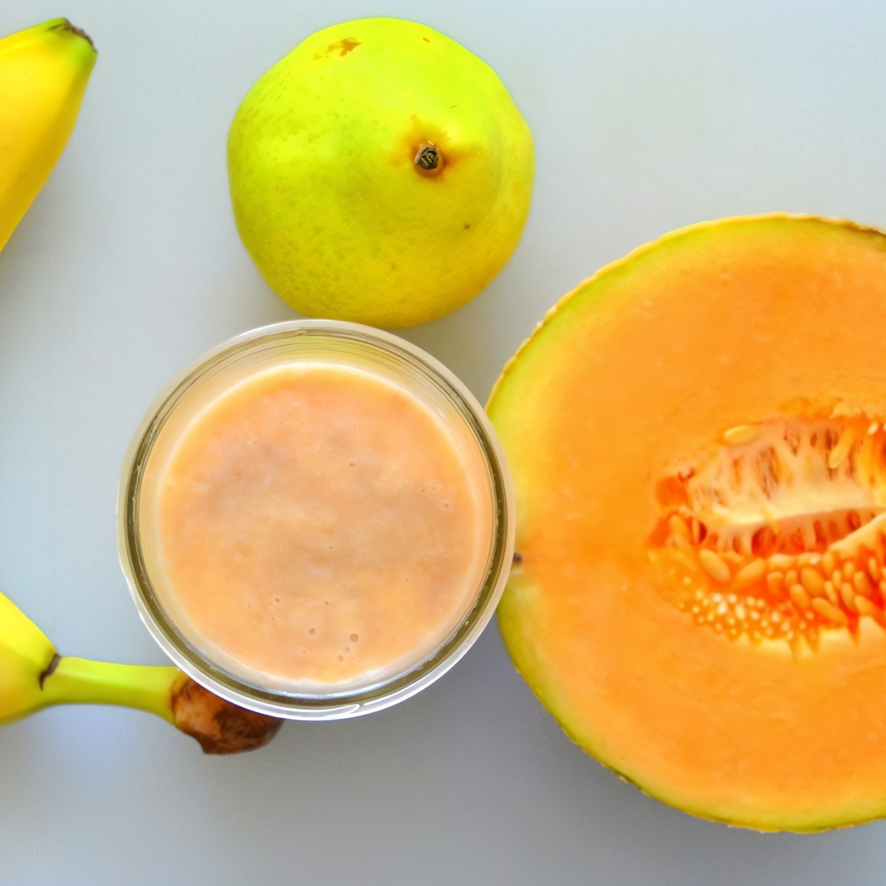 Ароматный смузи с дыней