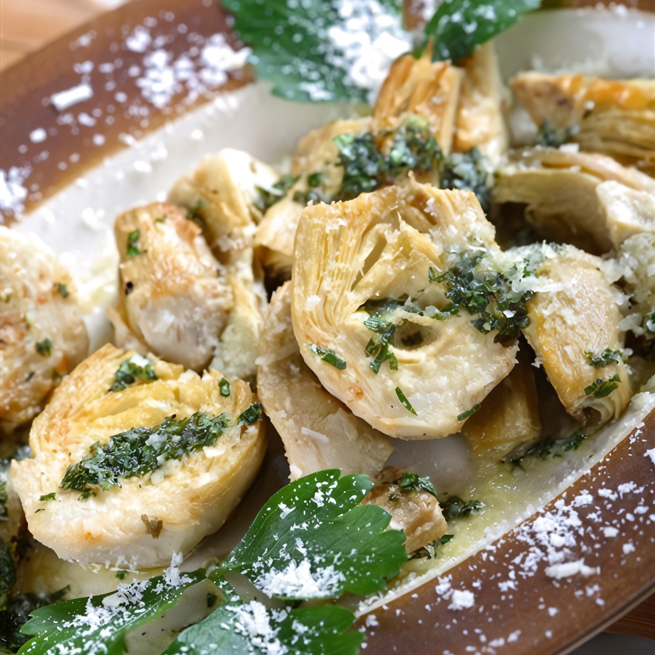 Артишоки в соусе