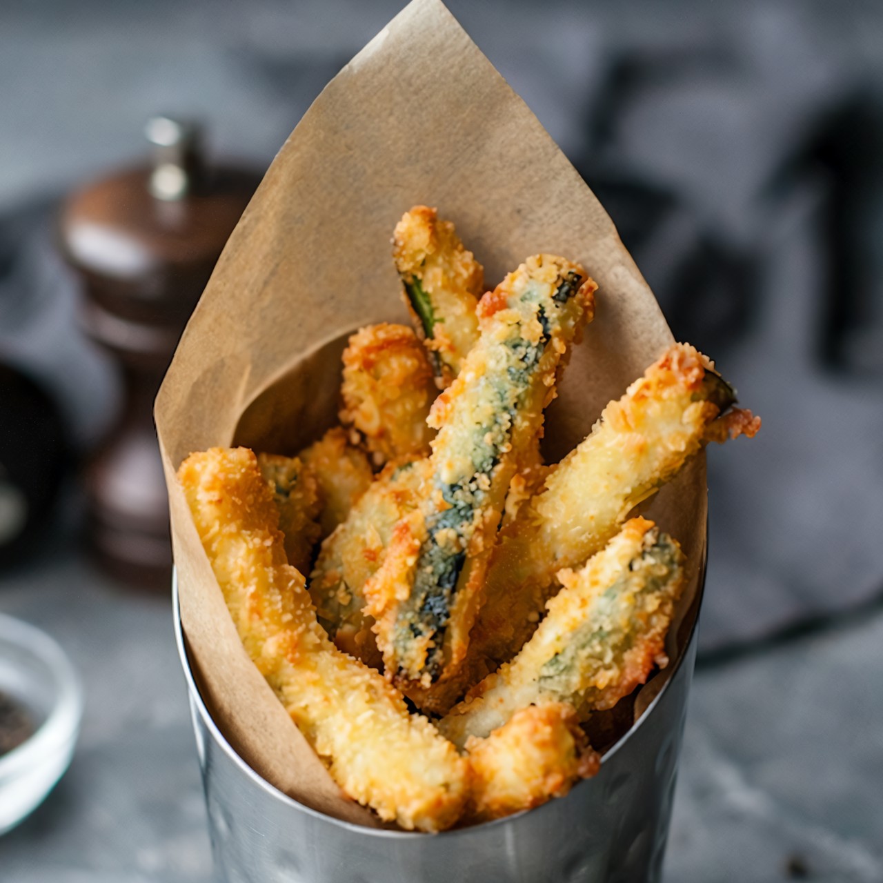 Авокадо фри в миндальной панировке