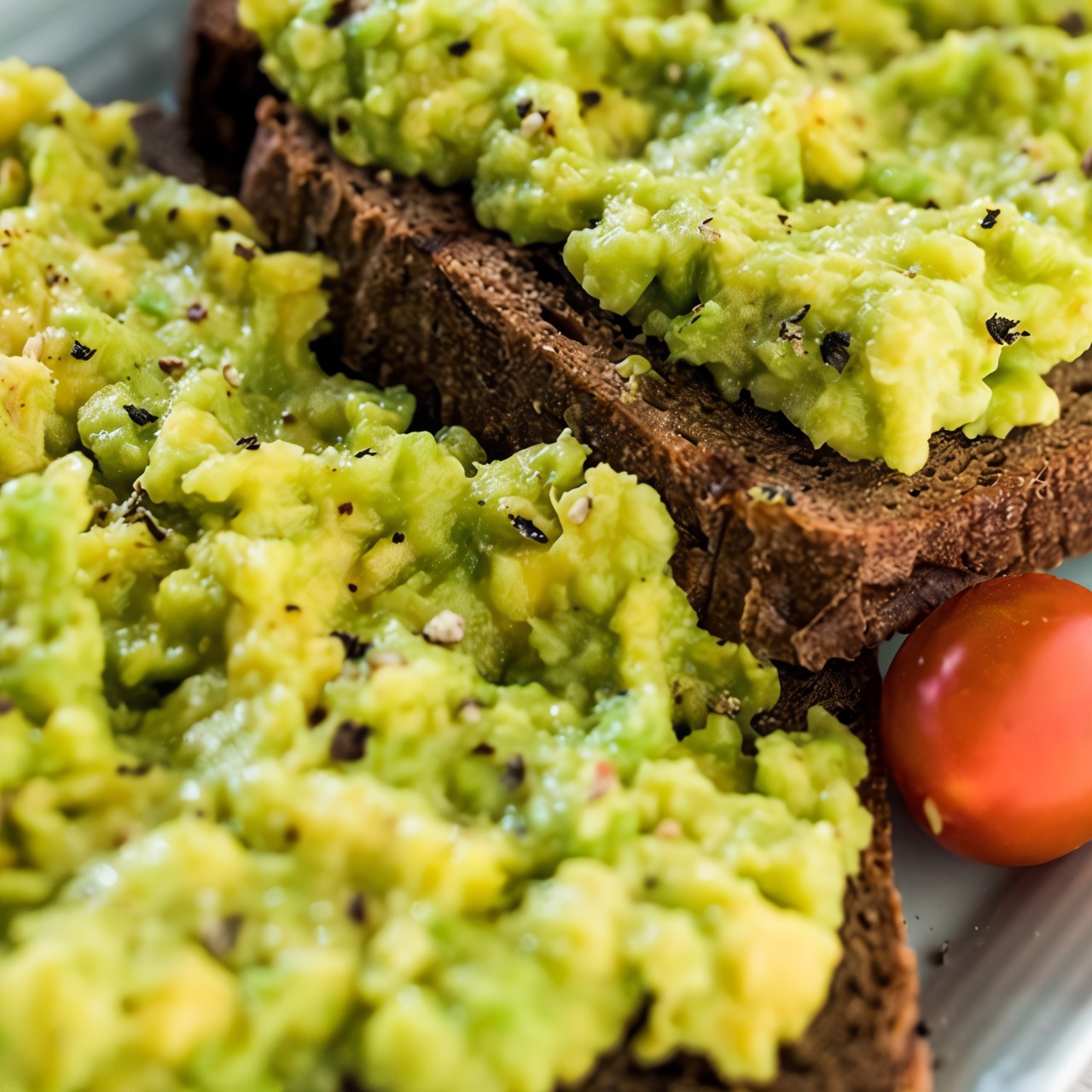 Авокадо с творогом