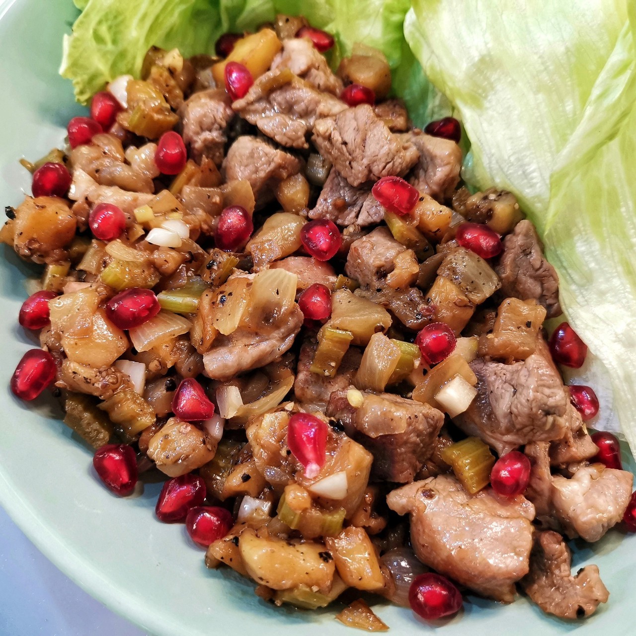 Азу со свининой и овощами