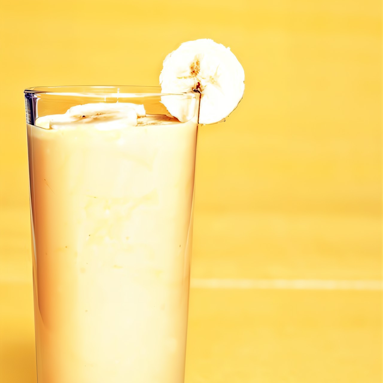 Банановый коктейль с кефиром и медом