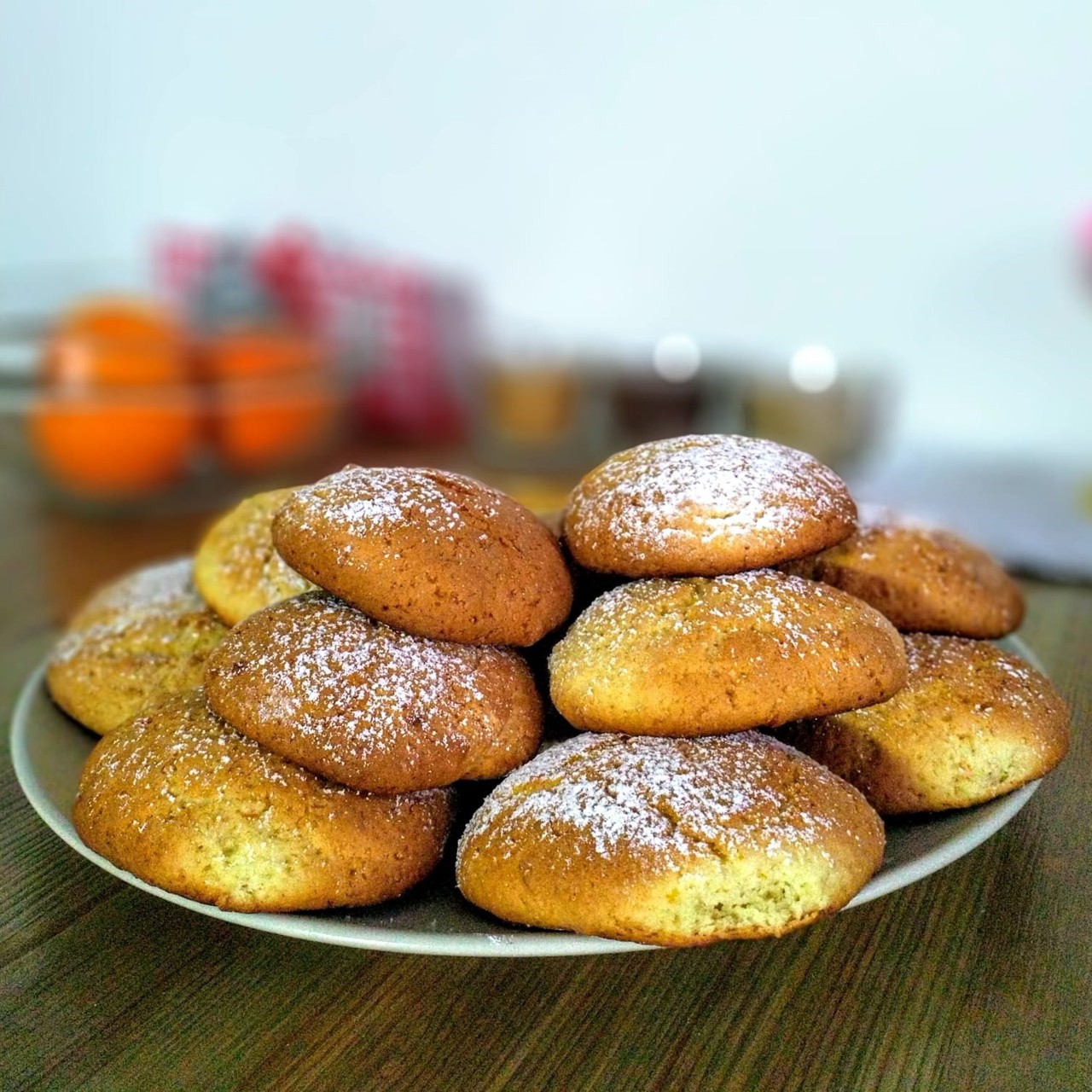 Бананово-апельсиновые пряники