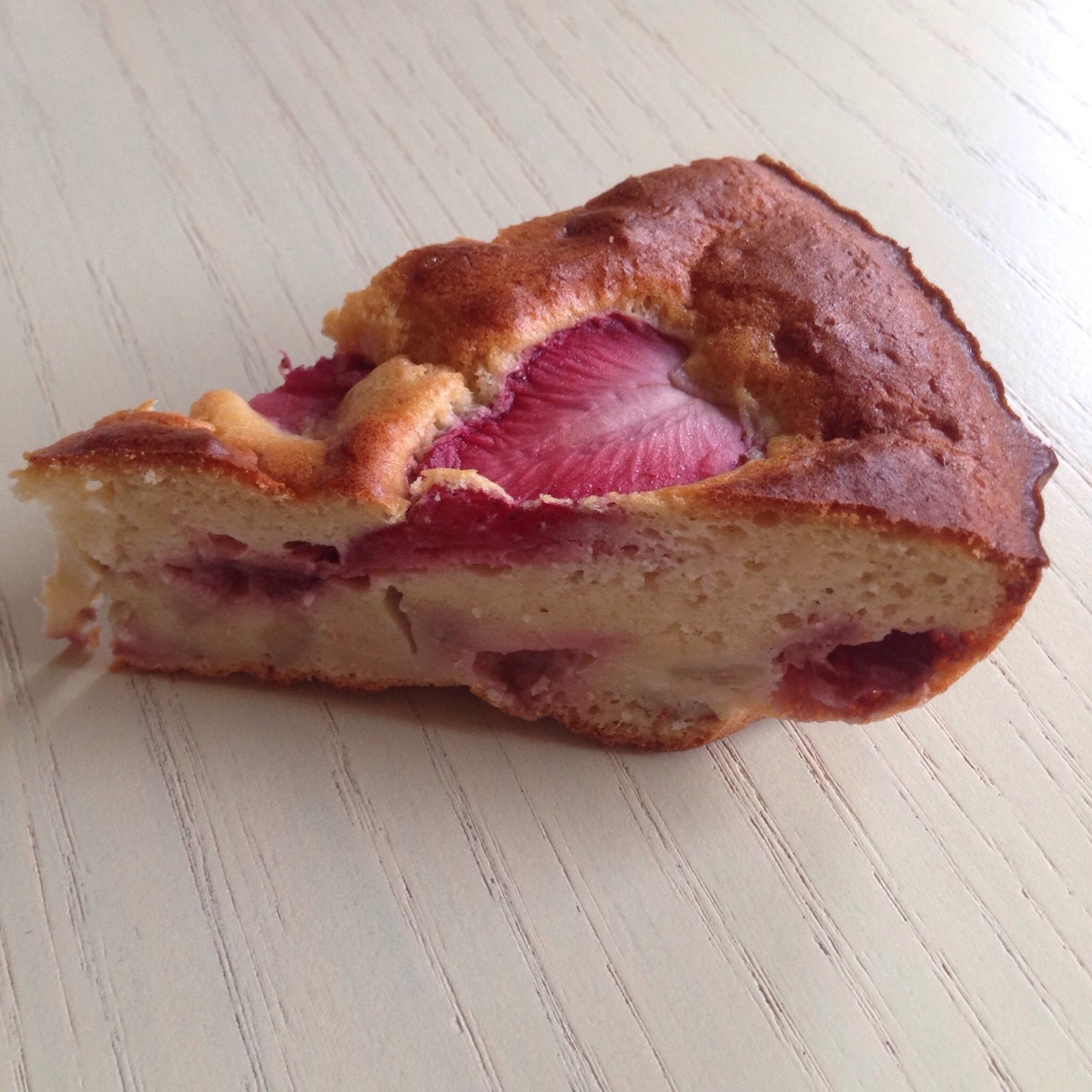 Бананово-клубничная запеканка