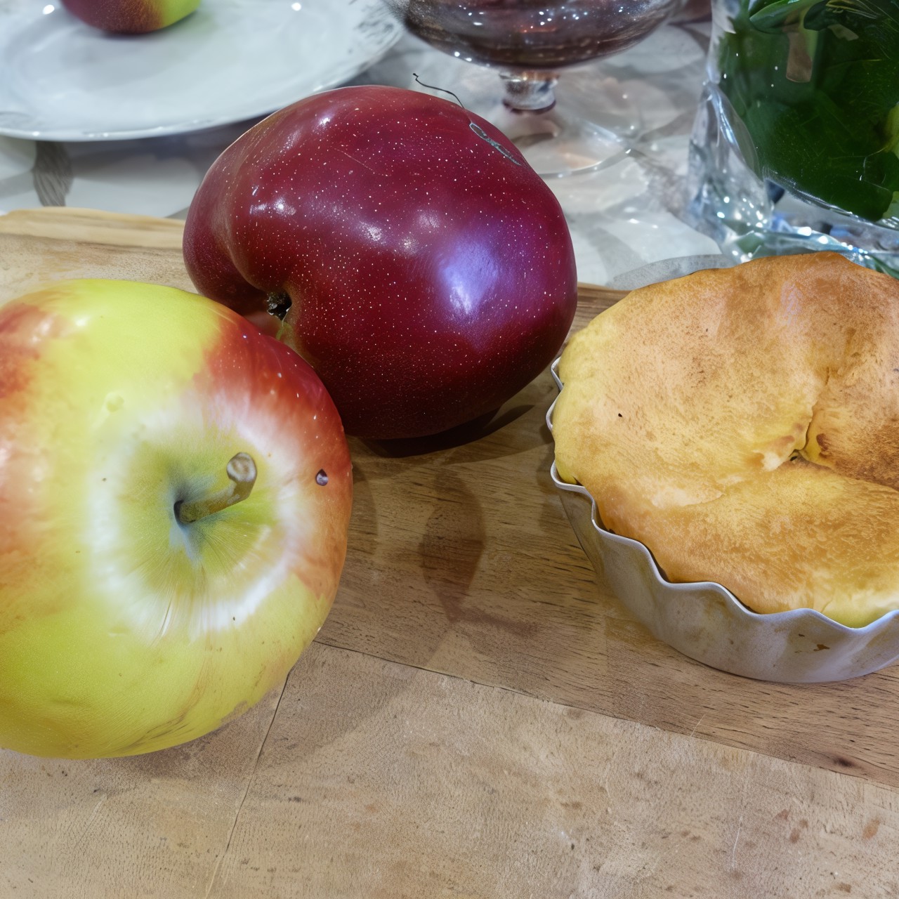 Бананово-творожное суфле