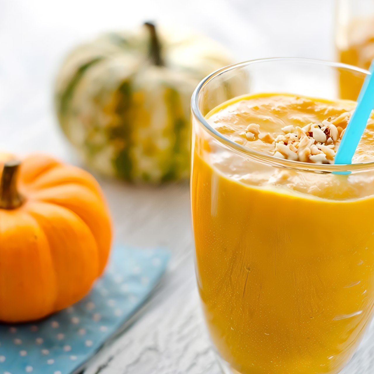 Бананово-тыквенный смузи