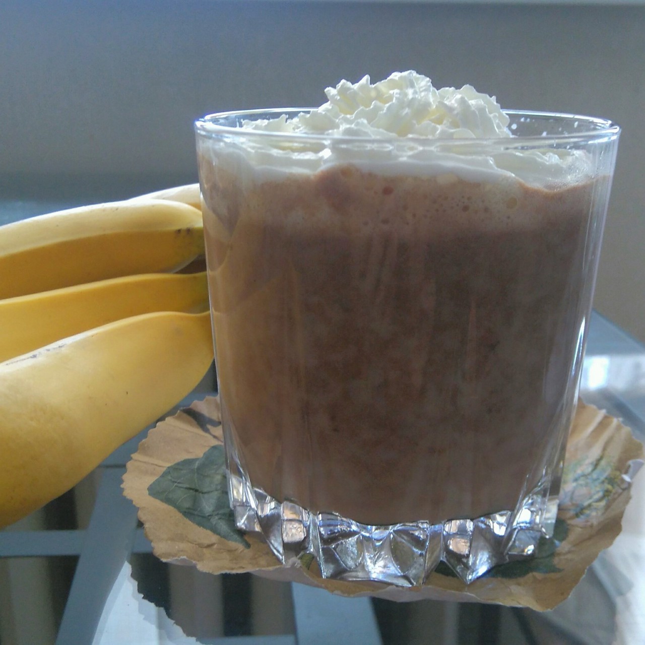 Банановое какао