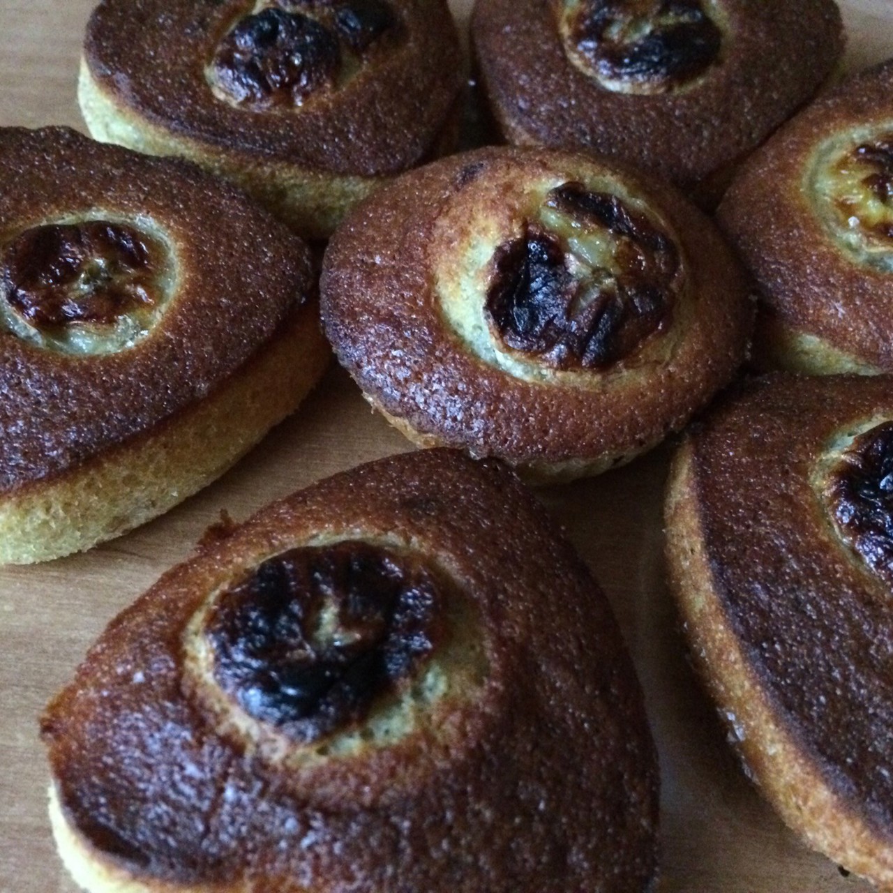 Банановые маффины.