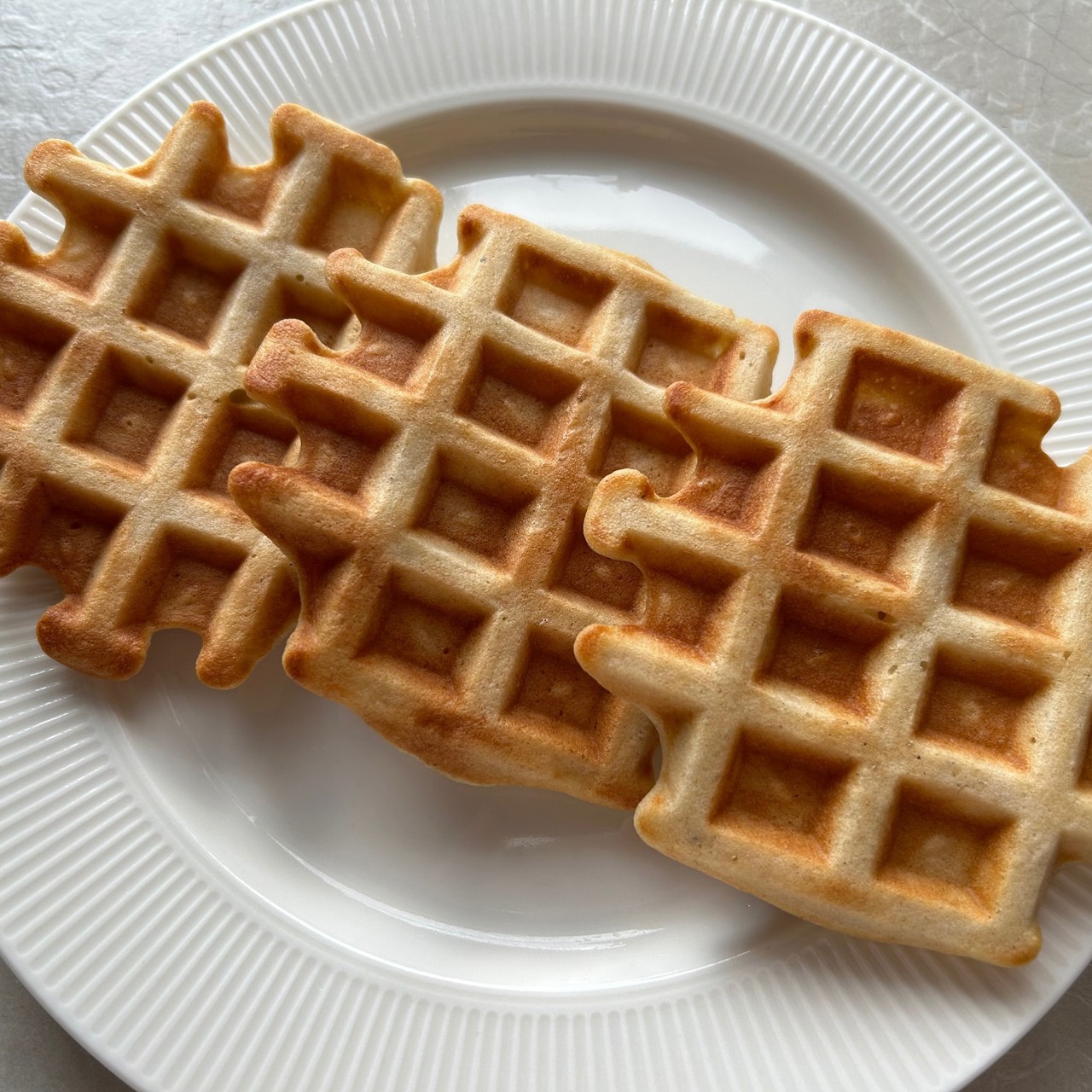 Банановые вафли