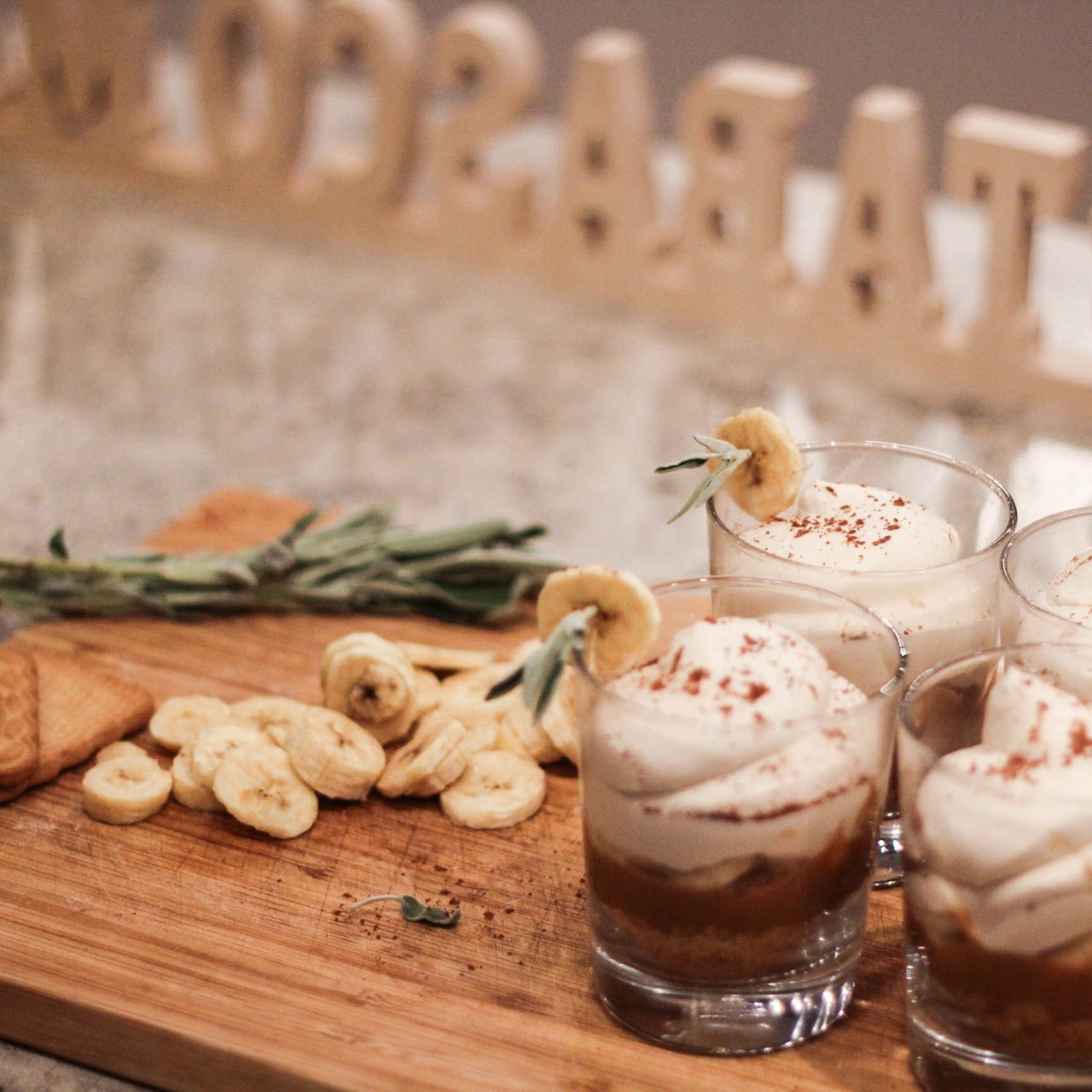 Баноффи пай c тоусом табаско хабанеро