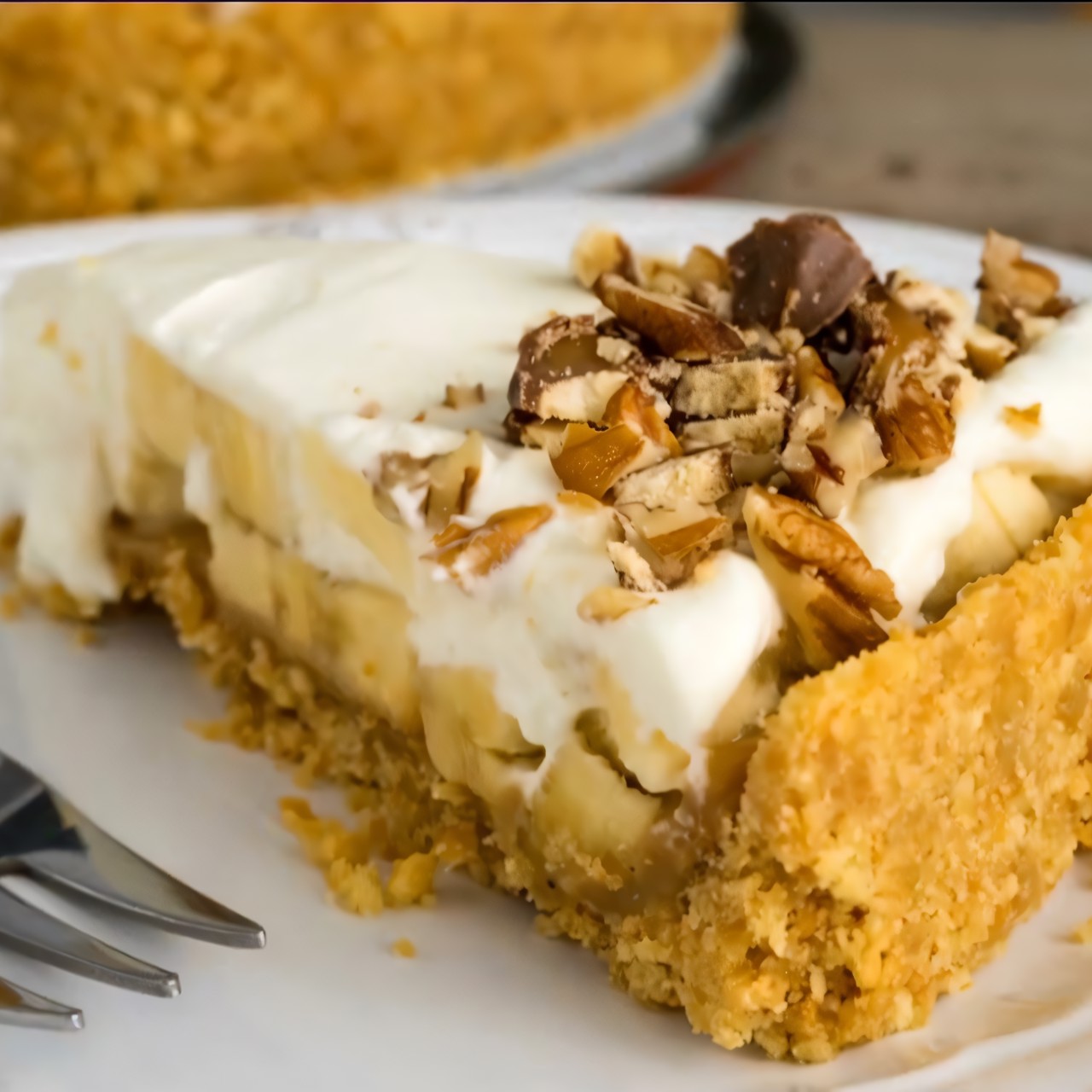 Баноффи с грецкими орехами