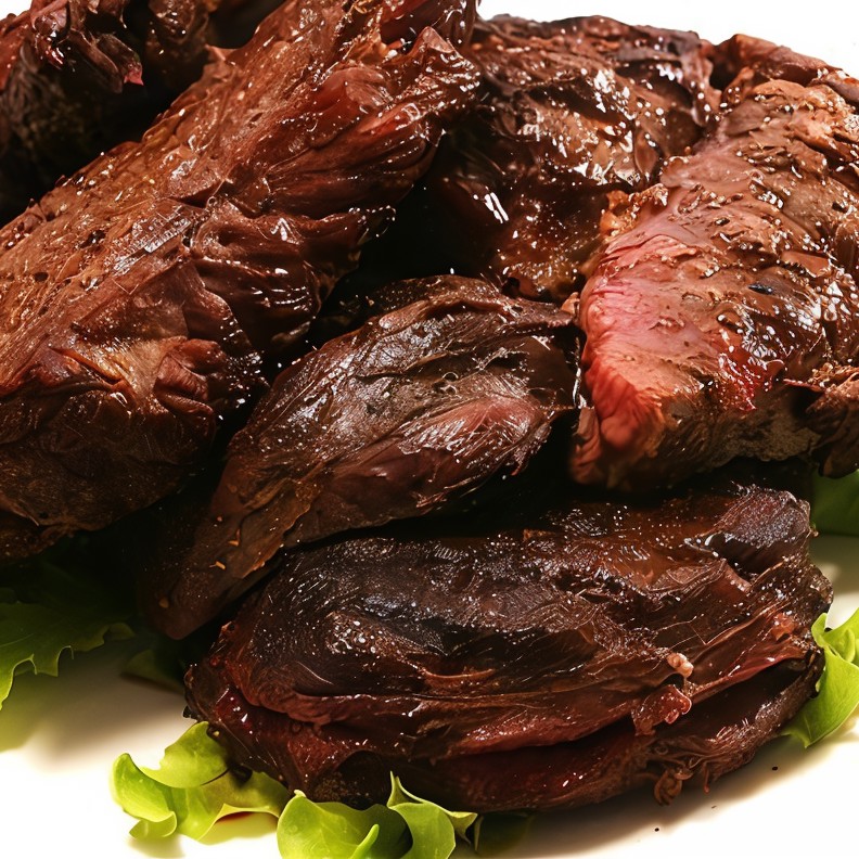 Баранья нога на гриле с травами