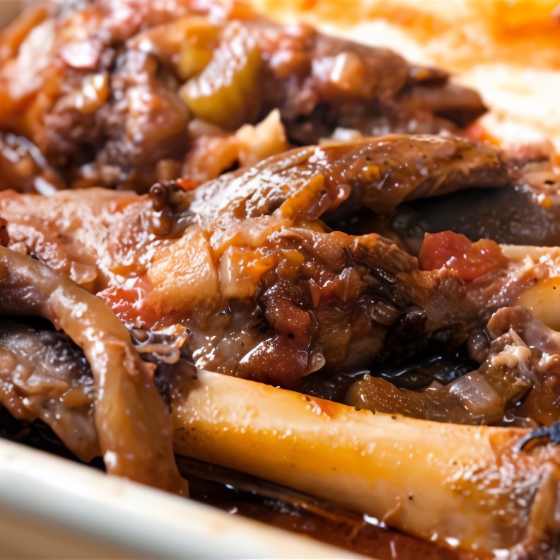 Баранья нога с тархуном