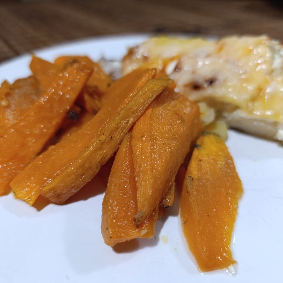 Батат в духовке