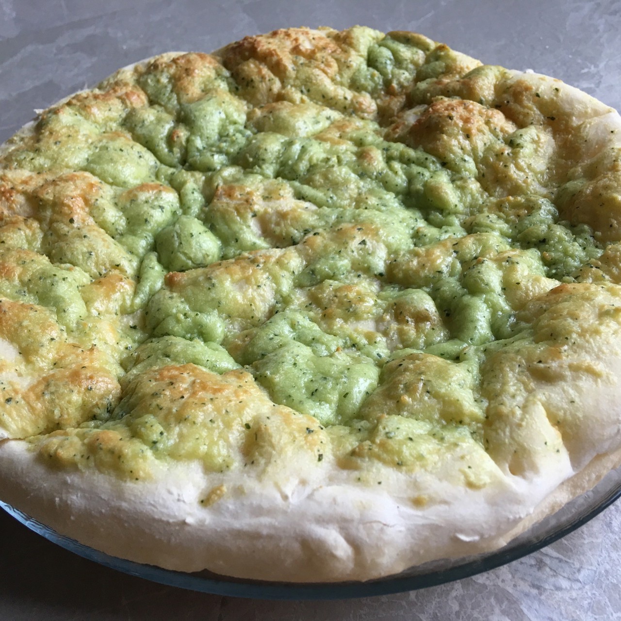 Базиликовый хлеб