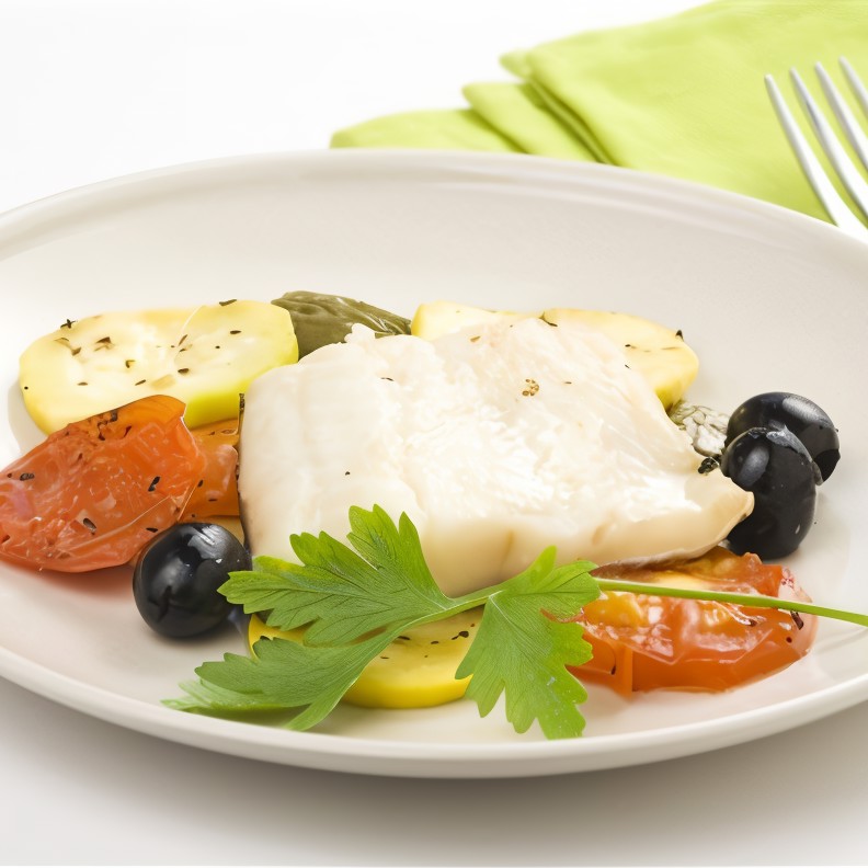 Белая рыба по-итальянски