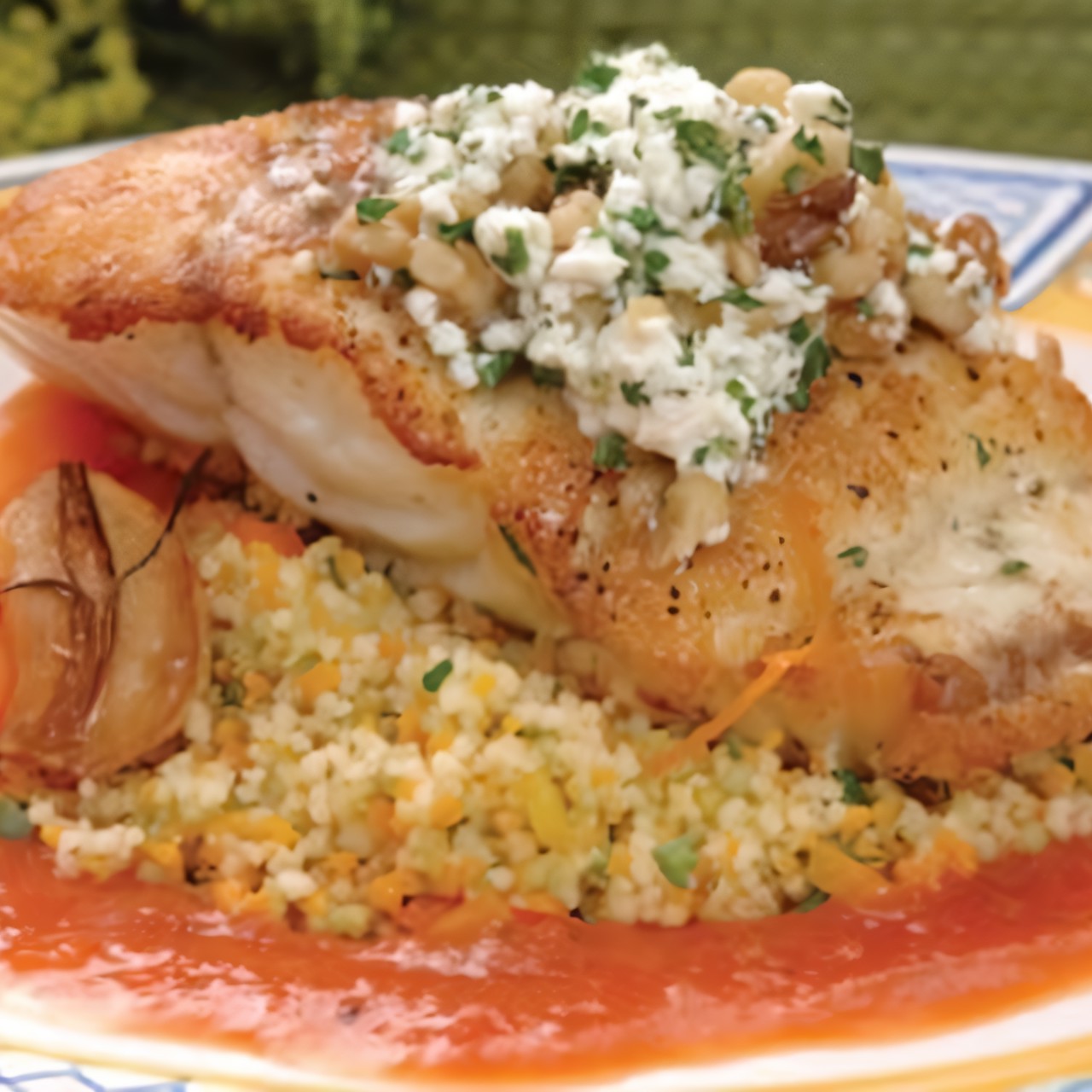 Белопятнистый групер по-гречески