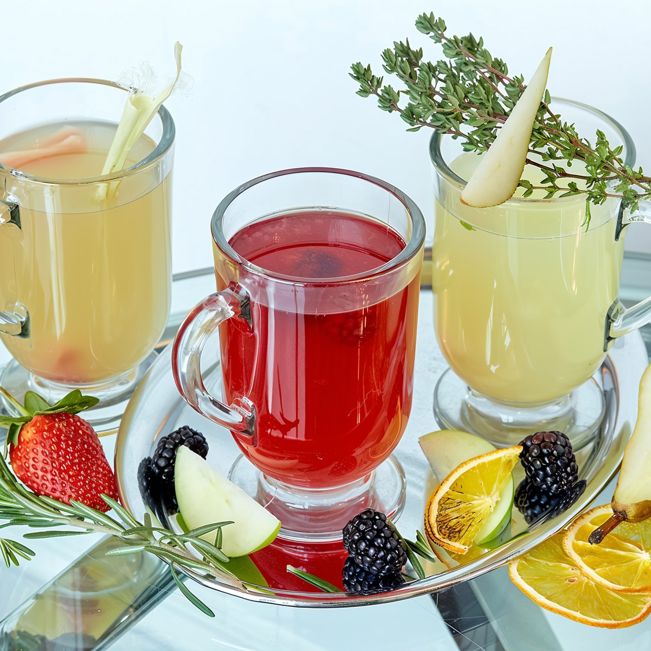 Безалкогольные коктейли «Стеклянная весна»