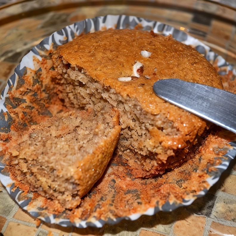 Безглютеновые орехово-банановые кексы