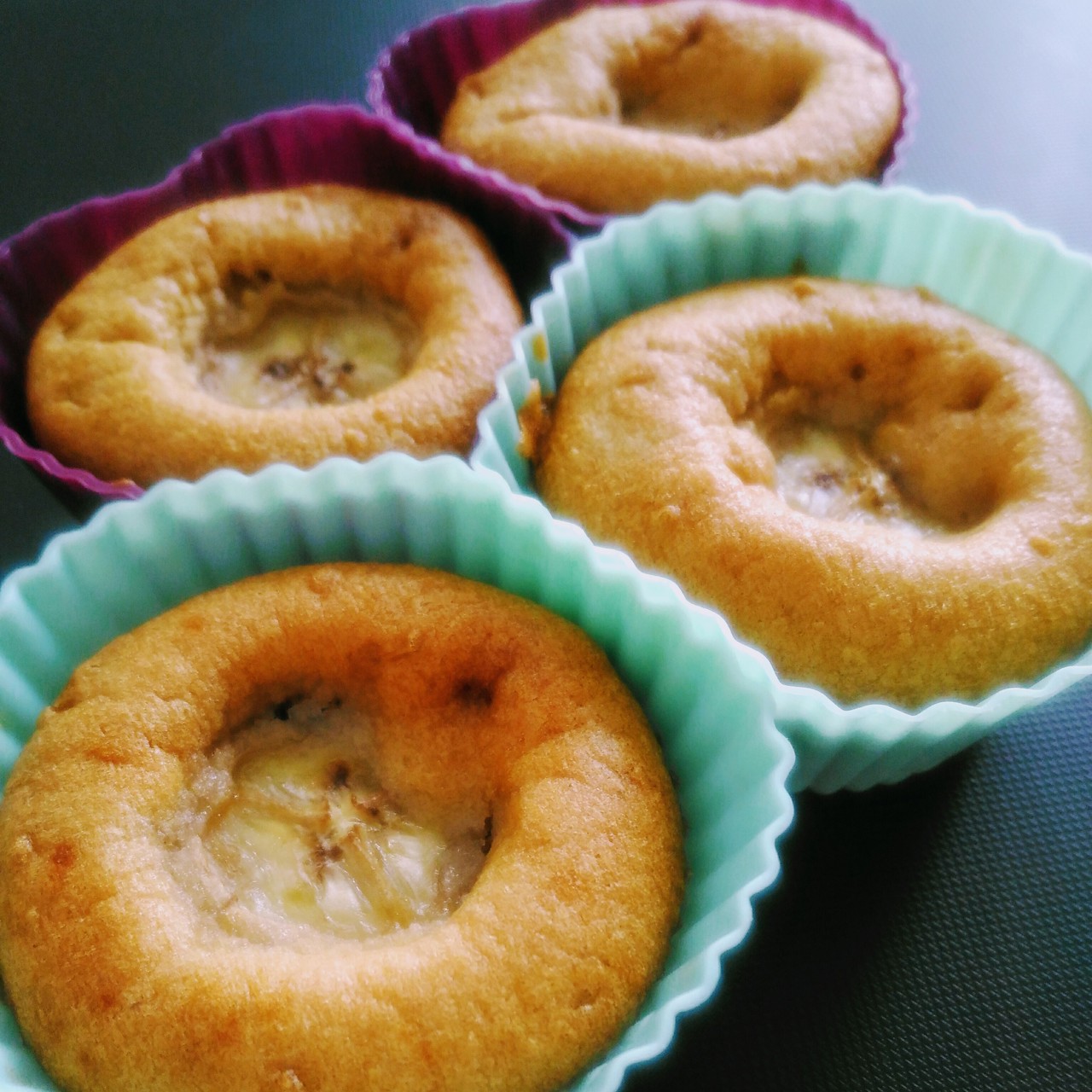 Безглютеновые маффины с бананом