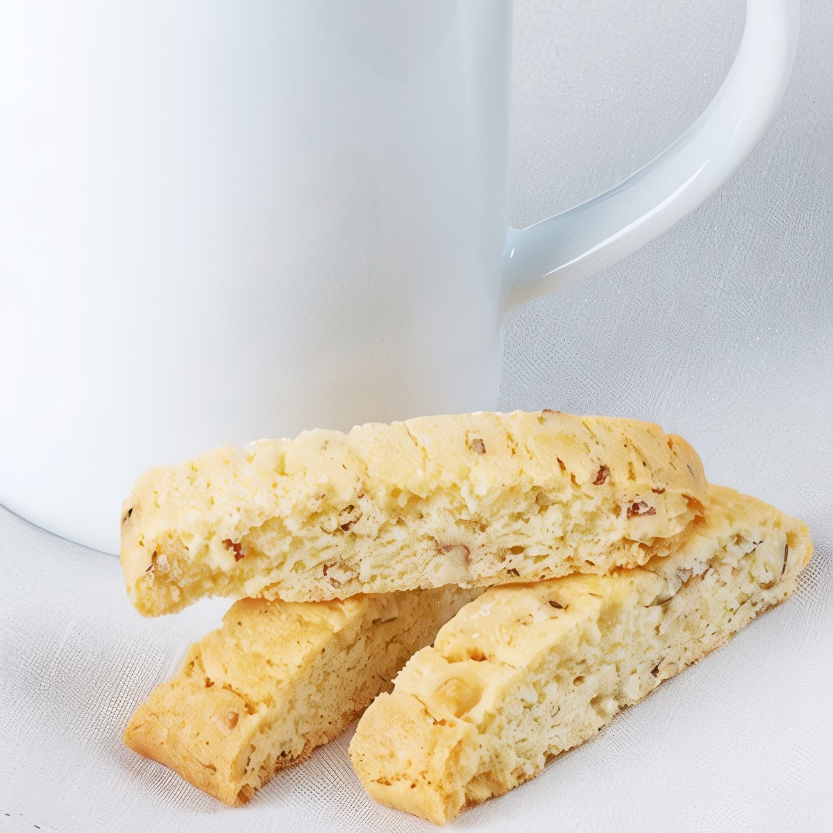 Бискотти с пармезаном, базиликом и кедровыми орехами