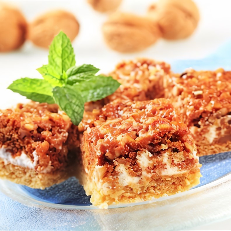 Бисквитный ореховый торт