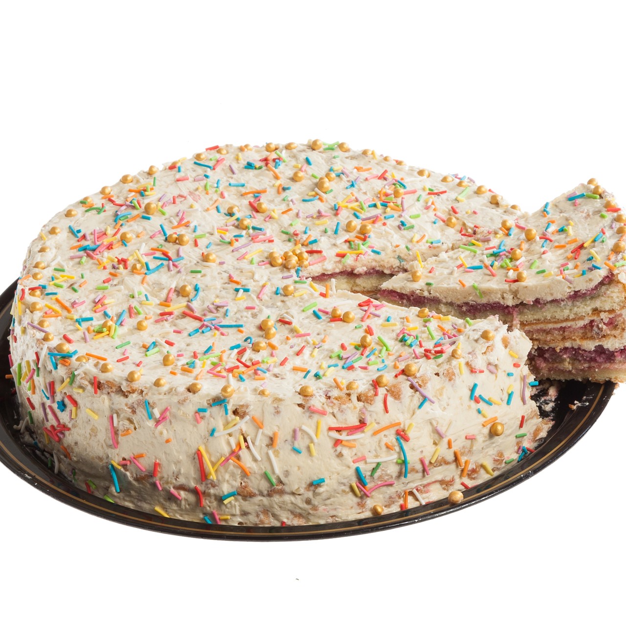 Бисквитный смородиновый торт