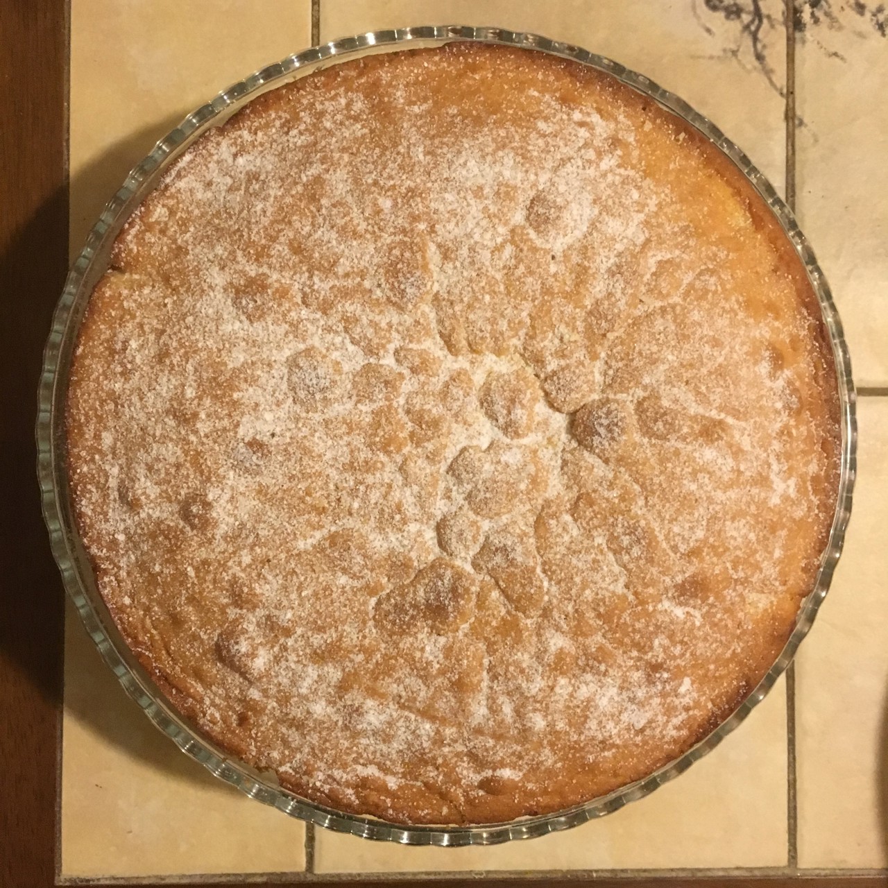 Бисквитный торт с джемом