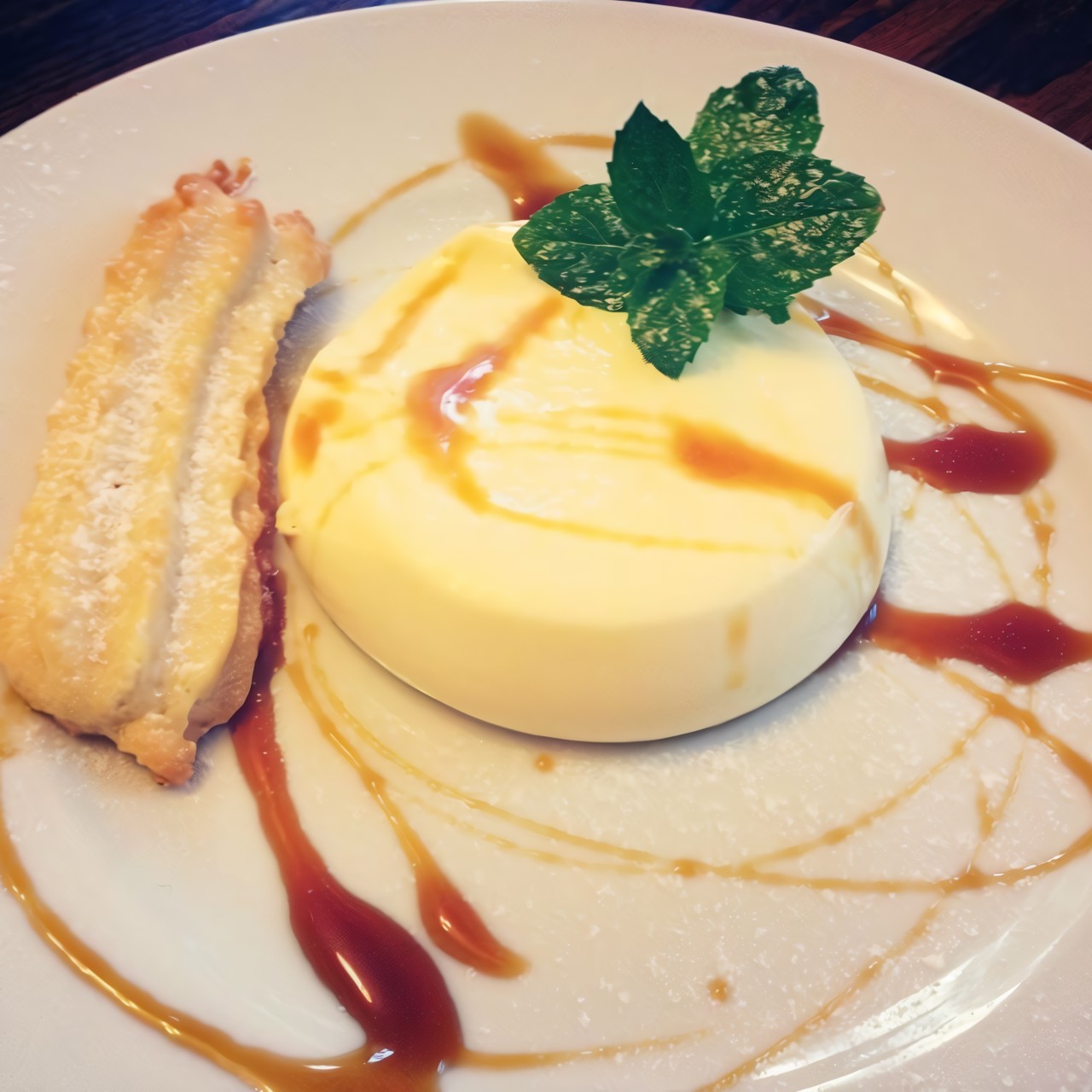 Быстрая ванильная панна-котта