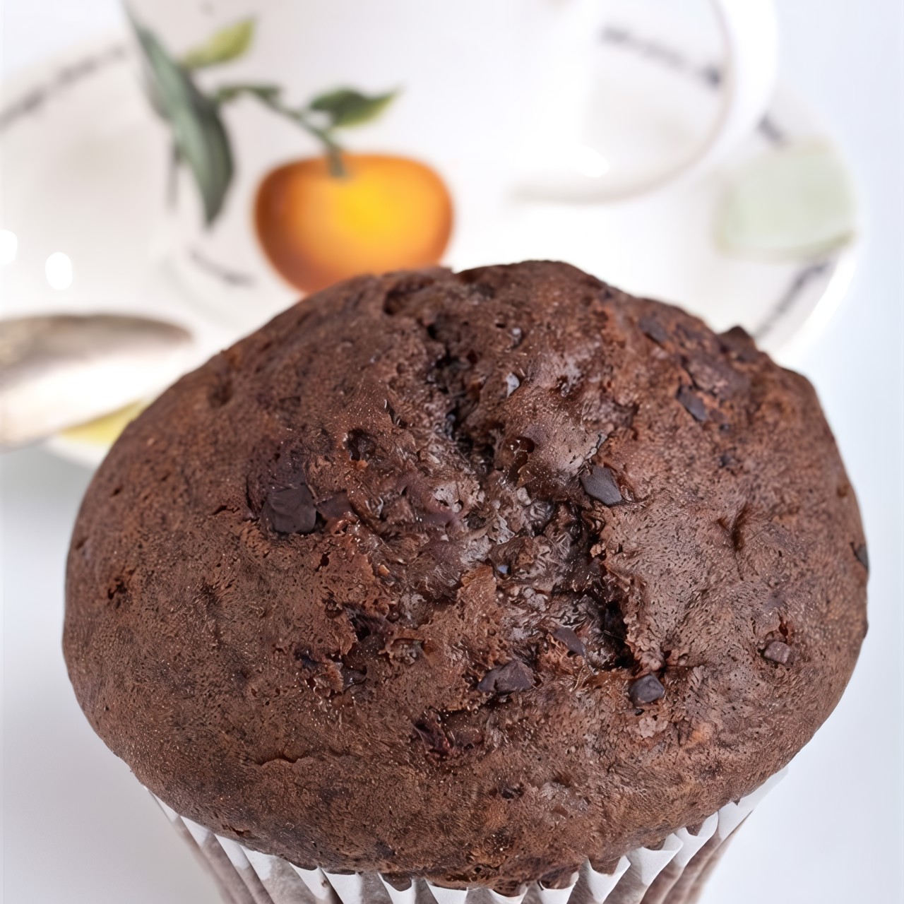 Быстрые маффины с кусочками шоколада