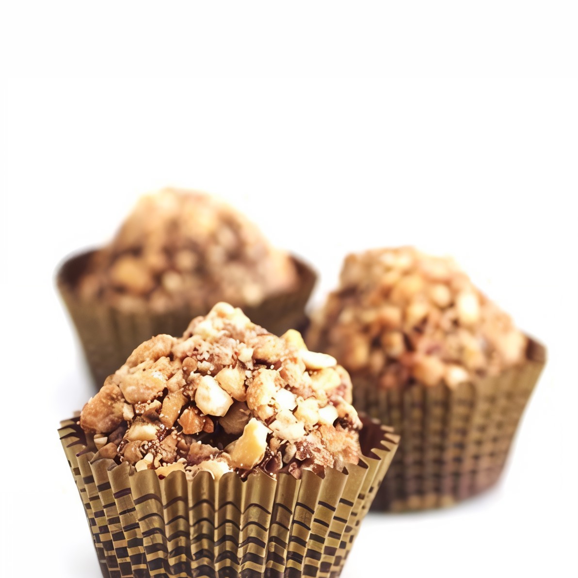 Быстрые шоколадные трюфели с орехами пекан