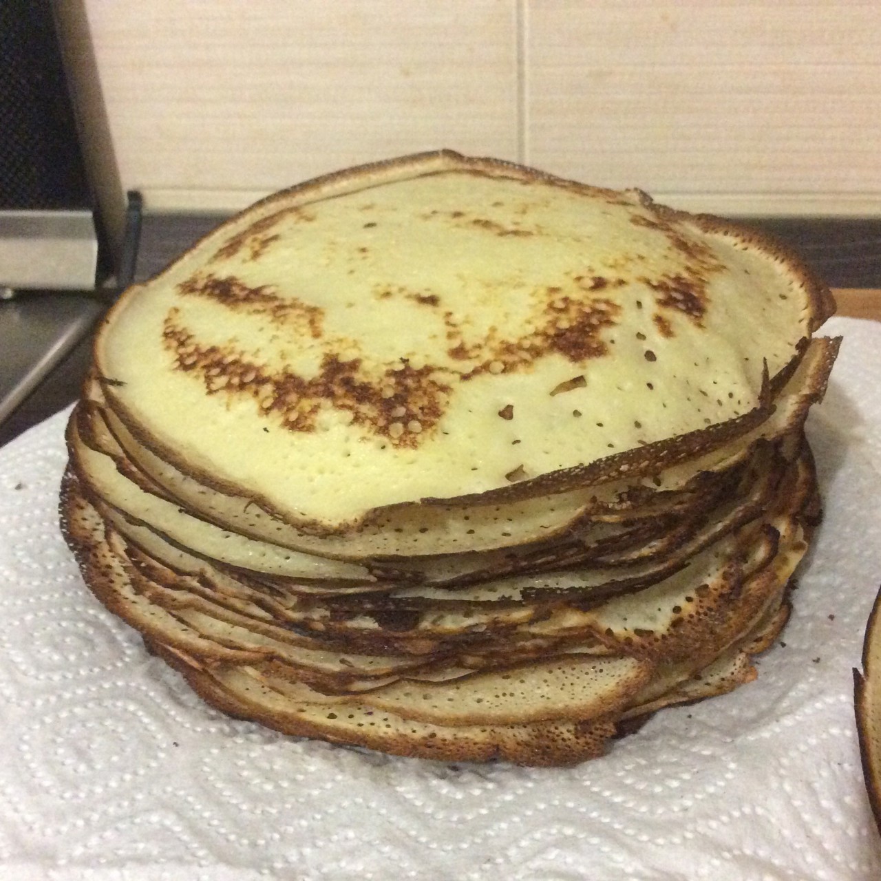 Быстрые тонкие блины