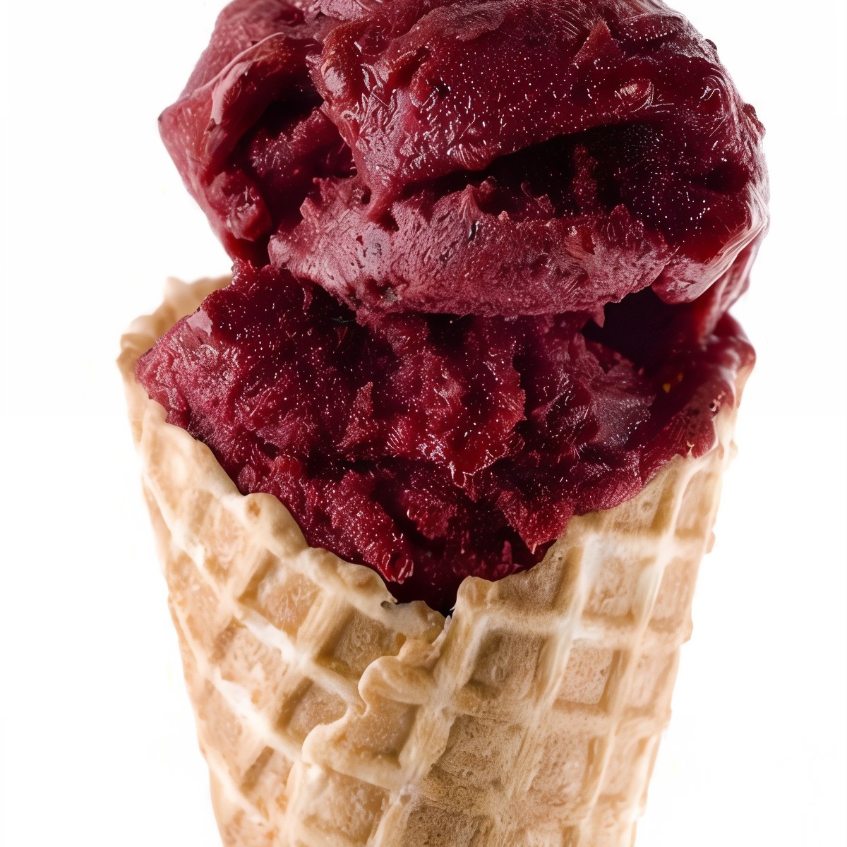 Быстрый черничный шербет