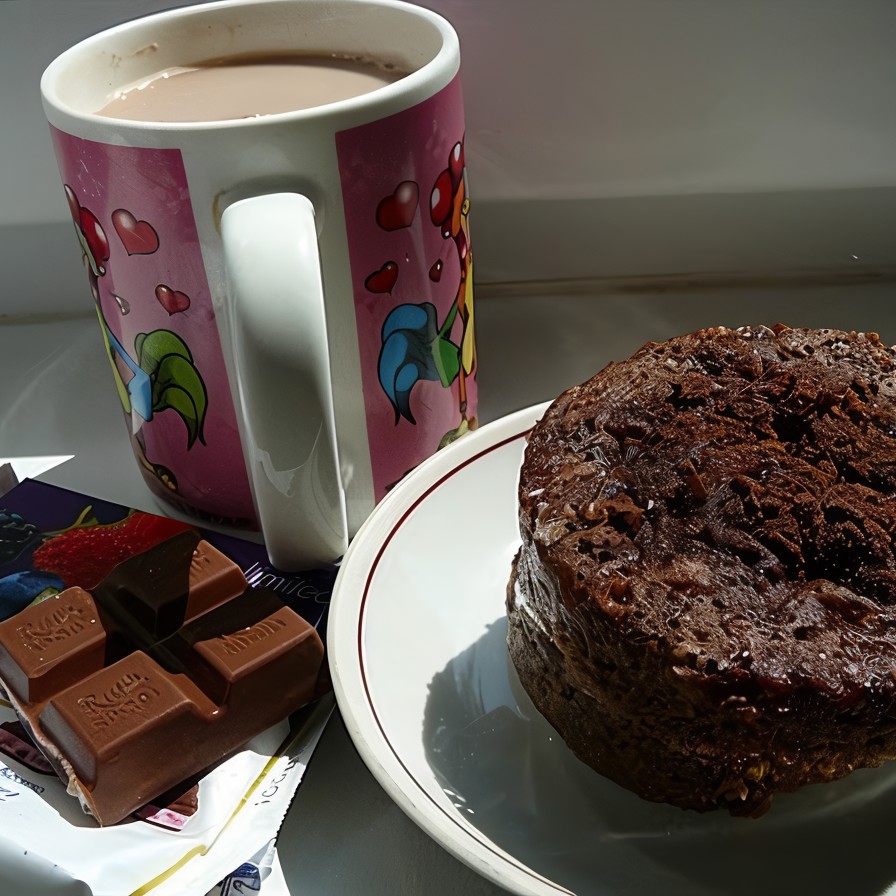 Быстрый кекс в кружке