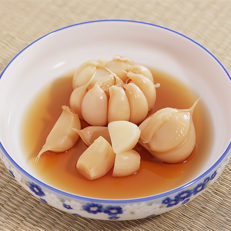 Быстрый маринованный чеснок на зиму