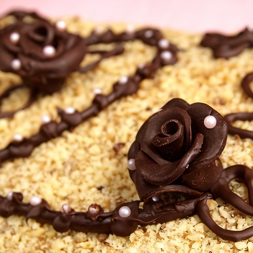 Быстрый ореховый торт без выпечки