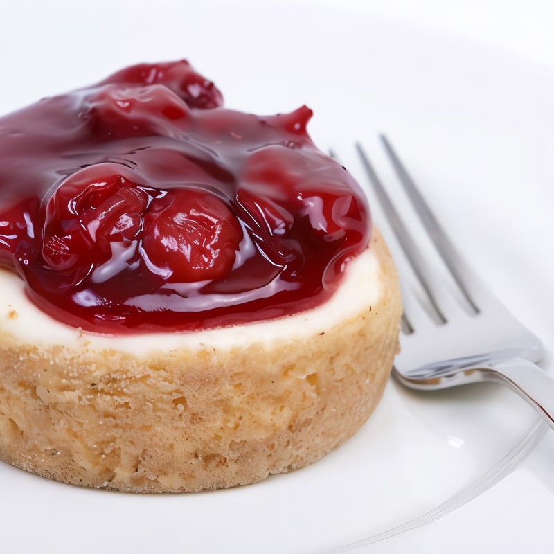 Быстрый вишневый чизкейк