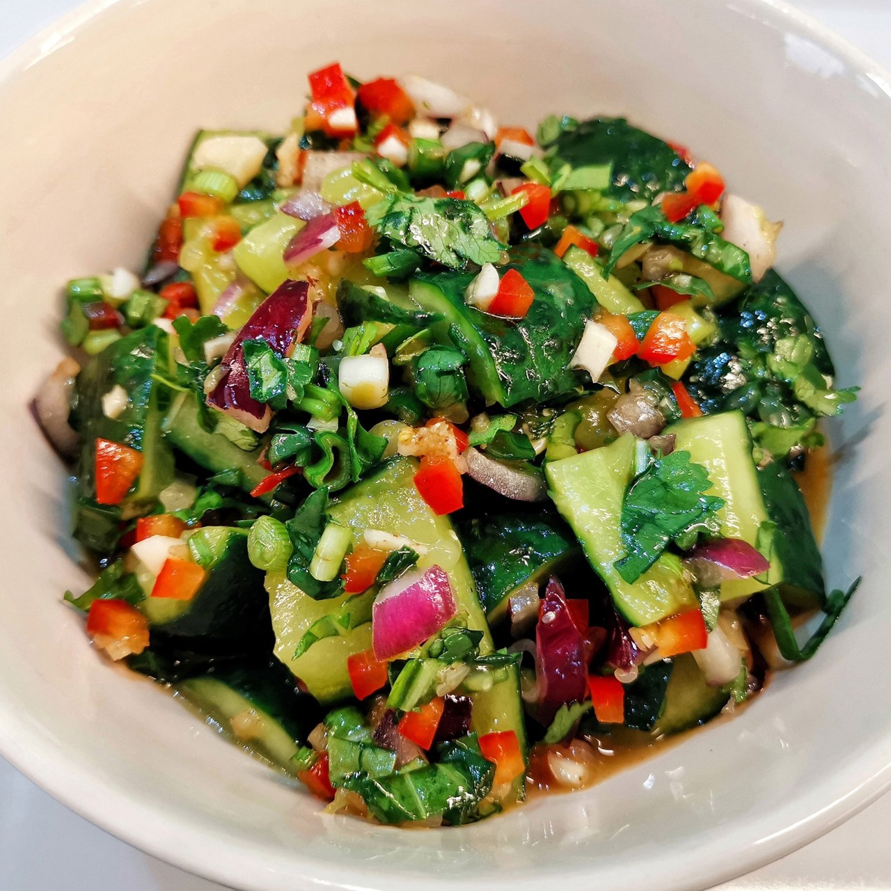 Битые огурцы по-китайски