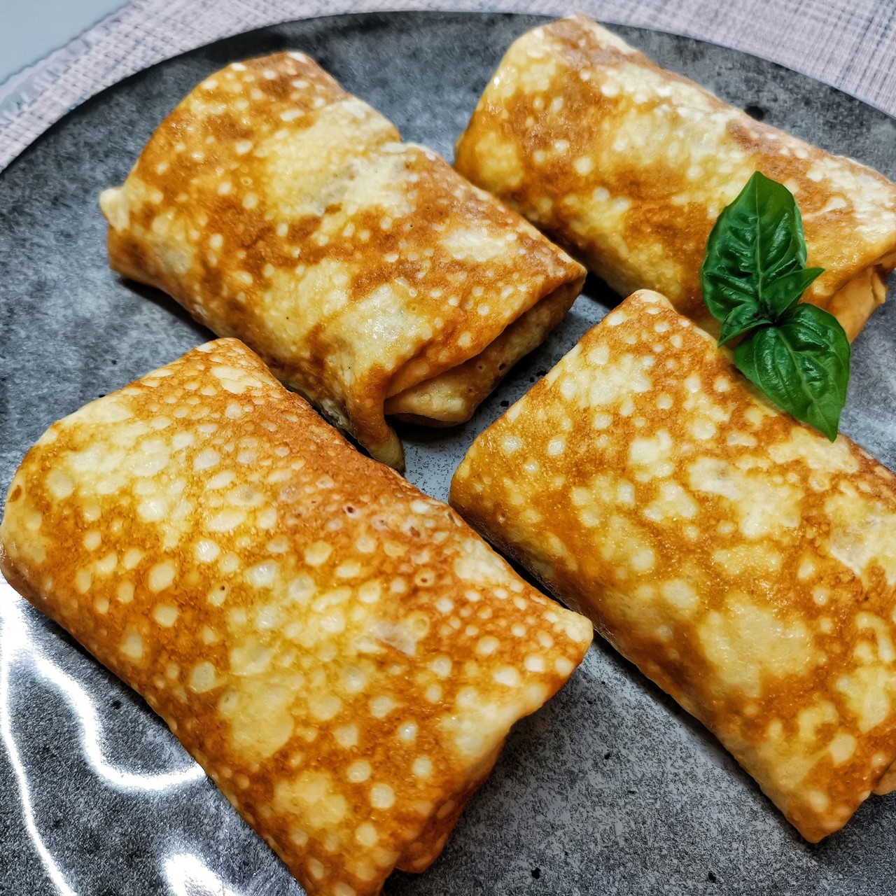 Блинчики с фаршем