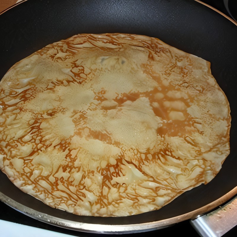 Блинчики с ветчиной и сыром